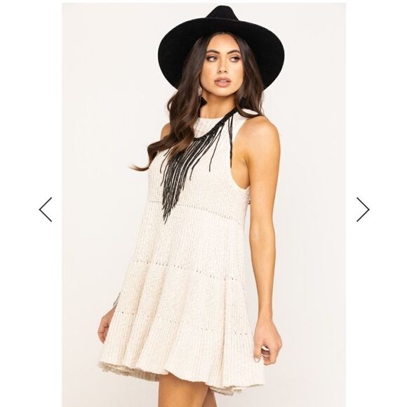 Free people waterfall ruffle sleeveless dr… - Picture 9 of 9
